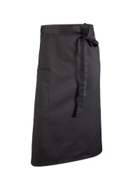 Bistro Apron in Black with Pocket