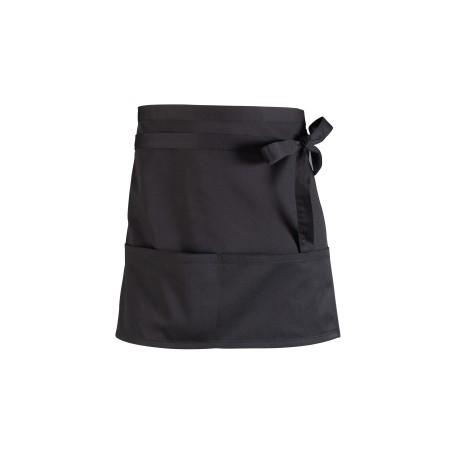 Waist Cooking Apron in Jet Black