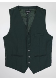 Mens Vest in Hunter Green