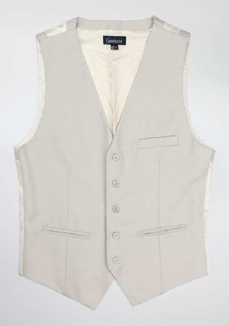 Classic Suit Vest in Tan