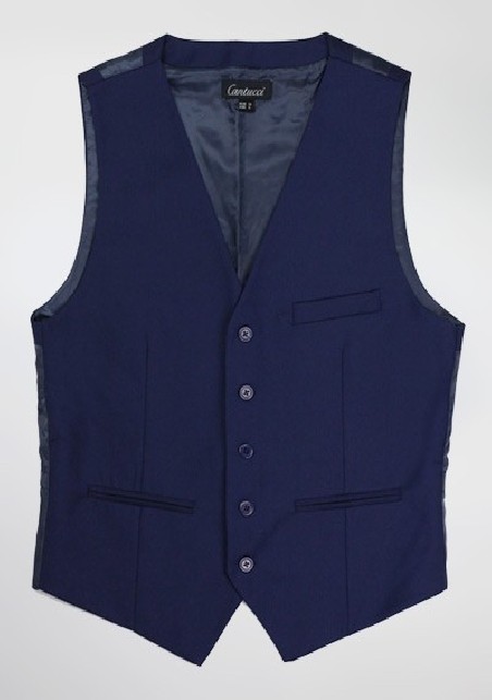 Navy Blue Dress Vest
