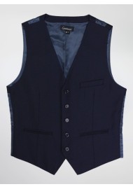 Navy Blue Dress Vest