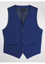 Mens Dress Vest in Indigo