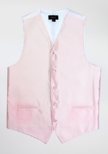 Dress Vest in Blush Pink