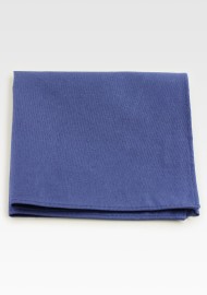 Indigo Blue Cotton Pocket Square