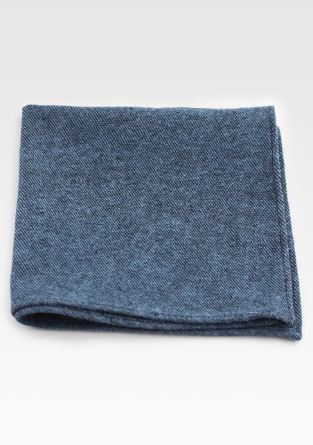 Cotton Hanky in Denim Blue