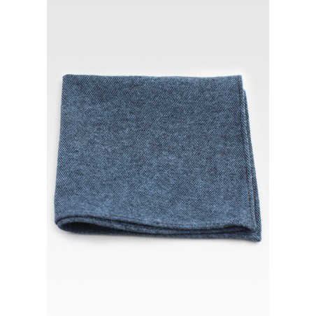 Cotton Hanky in Denim Blue