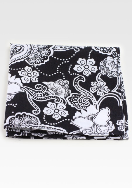Bandana Floral Paisley Cotton Hanky
