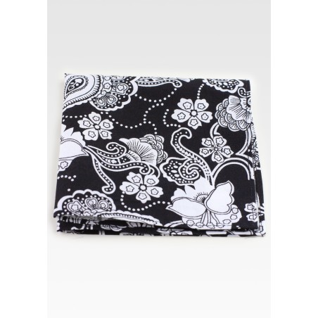 Bandana Floral Paisley Cotton Hanky