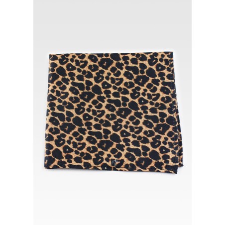 Cheetah Print Suit Hanky