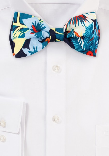 Hawaii Print Bowtie