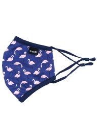Flamingo Print Kids Cotton Face Mask