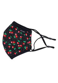 Cherry Print Face Mask for Kids