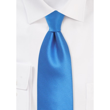XL Length Tie in French Blue
