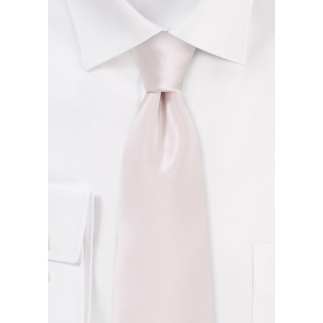 Pale Pink Colored Necktie