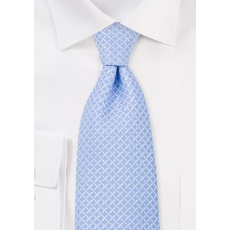 Powder Blue Mens Necktie