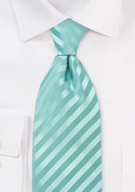 Silk Tie in Mint-Green