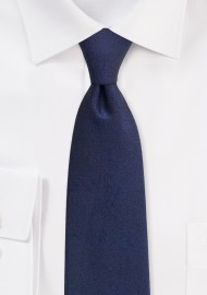 Wood Grain Weave Bowtie in Dark Navy