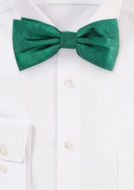 Wood Grain Bowtie in Juniper Green