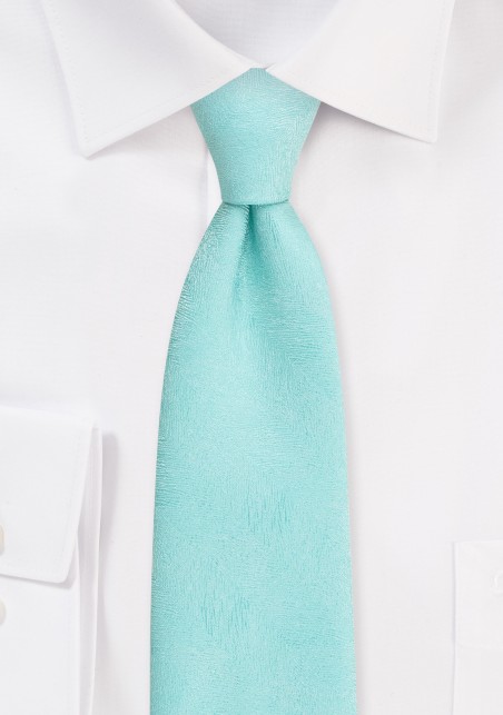 Wood Grain Textured Tie in Spa