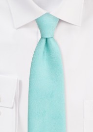 Wood Grain Textured Tie in Spa