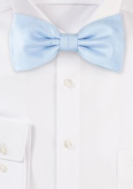 Wood Grain Bowtie in Ice Blue