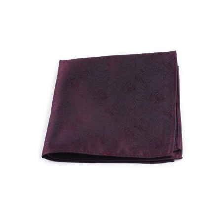Wine Red Hanky | textured Hanky in Wine Red