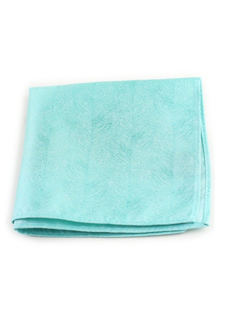 Wood Grain Textured Pocket Square Hanky in Spa