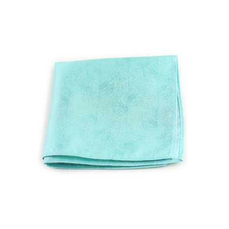 Wood Grain Textured Pocket Square Hanky in Spa