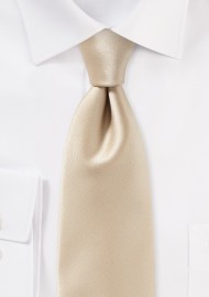 Golden Champagne Mens Tie