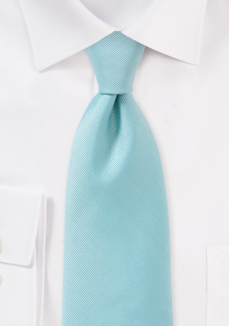 Pale Aqua Blue Necktie