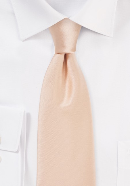 Peach Fuzz Colored Necktie