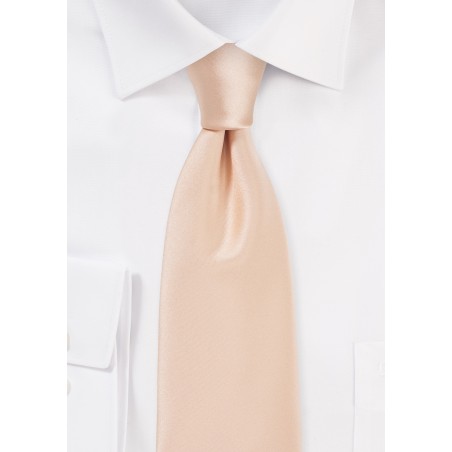 Peach Fuzz Colored Necktie