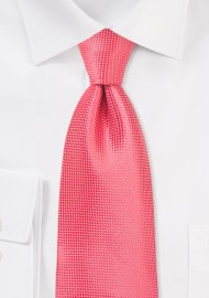 Summer Kids Length Tie in Coral Reef