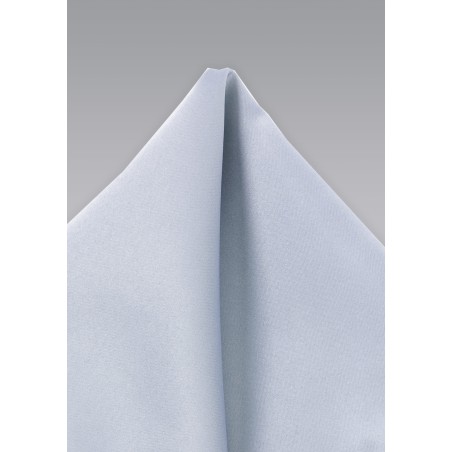 Solid Silver Pocket Square