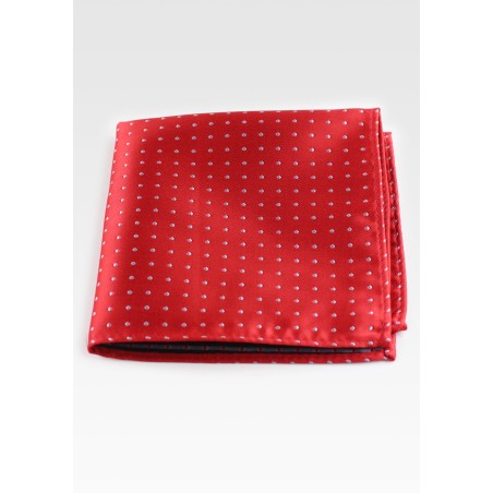 Cherry Red Polka Dot Hanky