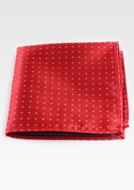 Cherry Red Polka Dot Hanky