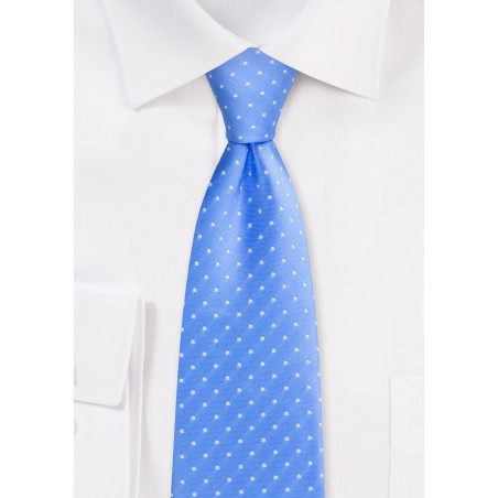 Sky Blue Polka Dot Tie
