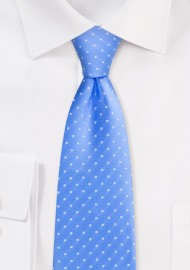 Sky Blue Polka Dot Tie