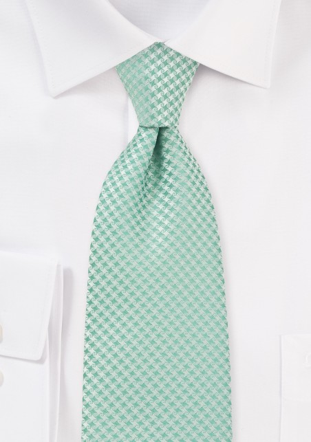 Kids Designer Neck Tie in Clover Green