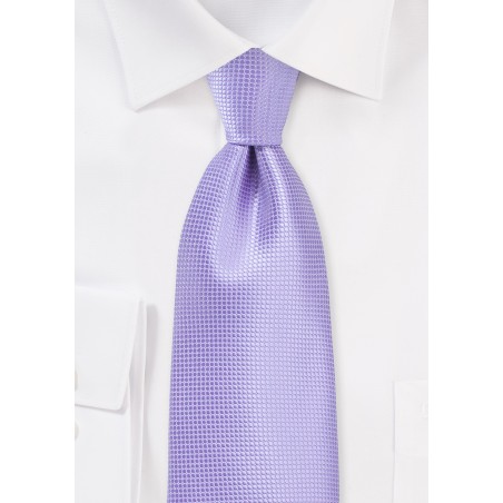 Kids Tie in Violet Tulip