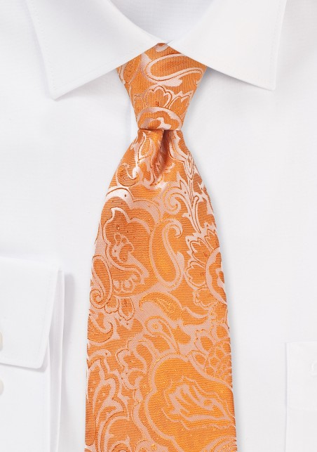 Tangelo Paisley Tie in Kids Size