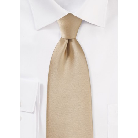 Oatmeal Colored Men's Tie
