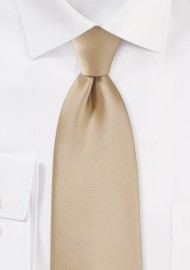 Oatmeal Colored Men's Tie