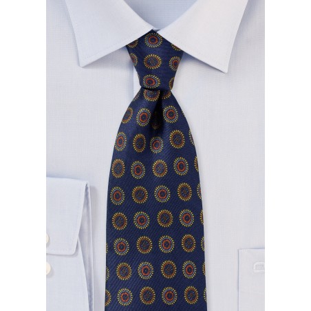 Retro Designer Silk Tie