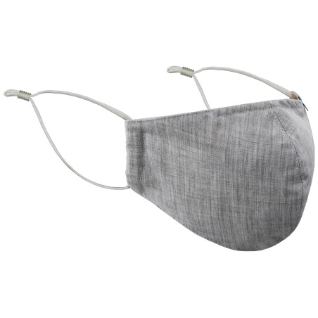 Gray Solid Face Mask
