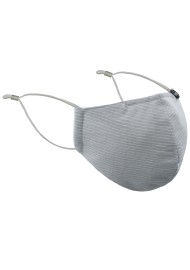 Pin Stripe Mask in Silver