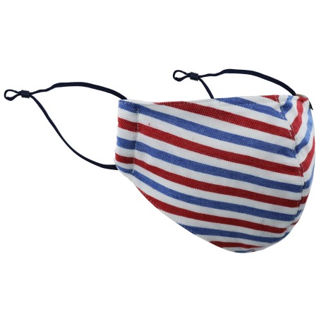 Prep Striped Face Mask