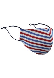 Prep Striped Face Mask