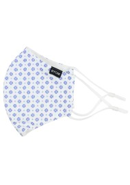 White Designer Filter Mask in Pure Cotton